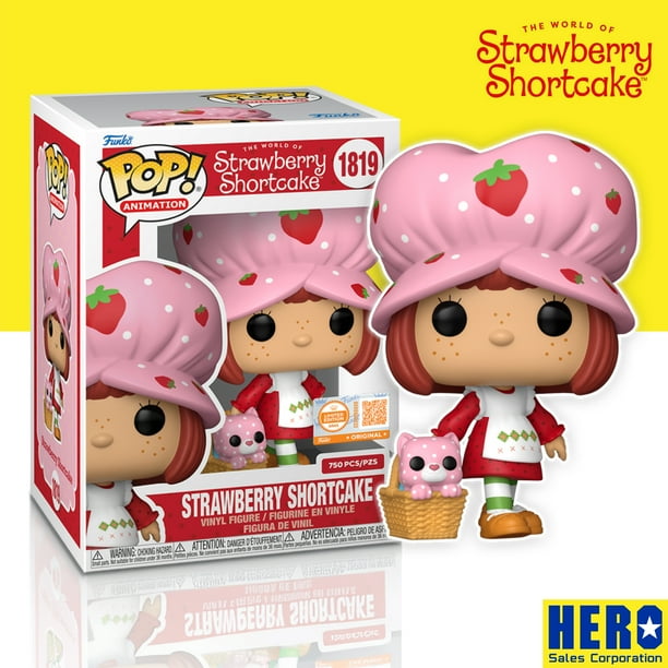Strawberry Shortcake ★ Funko PoP! Pop! Strawberry Shortcake with Custard with Pop! Protector