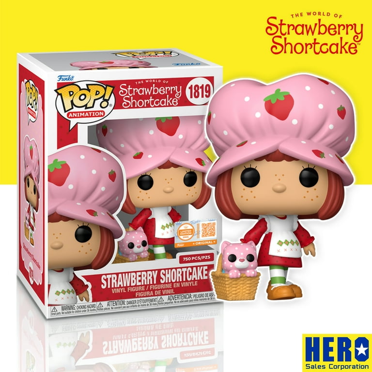 FUNKO POP! STRAWBERRY SHORTCAKE #1819 WITH CUSTARD GRAIL 750