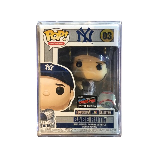 FUNKO POP! Sports Legends Babe Ruth #03 - NYCC 2019 Exclusive with ...