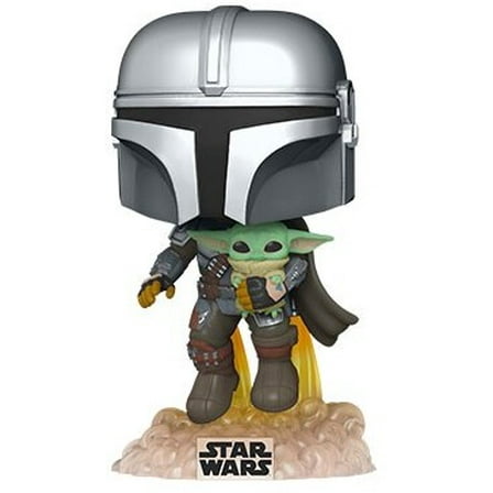 Funko POP! Star Wars: The Mandalorian - Mando Flying with Jet Pack