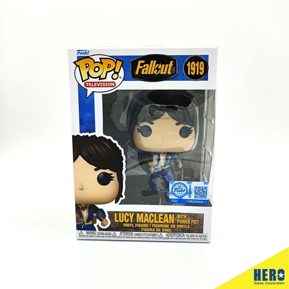FUNKO POP! TELEVISION FALLOUT LUCY MACLEAN WITH POWER FIST #1919 VINYL FIGURE