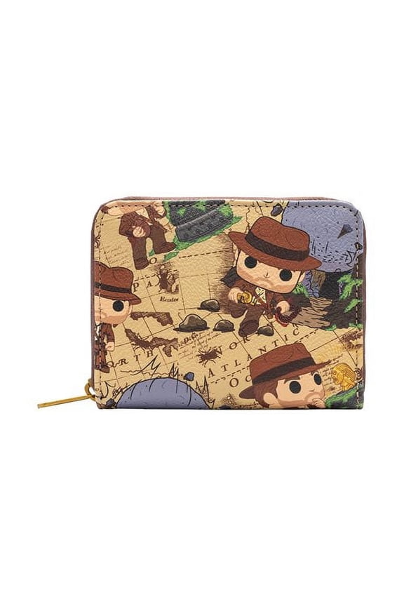 FUNKO POP! WALLET: INDIANA JONES RAIDERS AOP  [APPAREL] Wallet