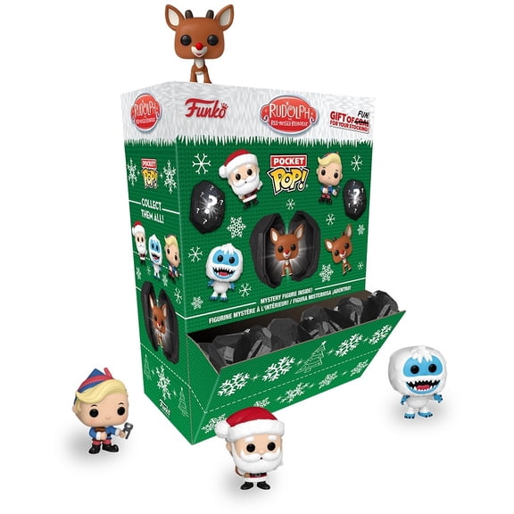 Funko Pocket POP! Coal: Rudolph (One Random Pocket POP! Per Transaction)