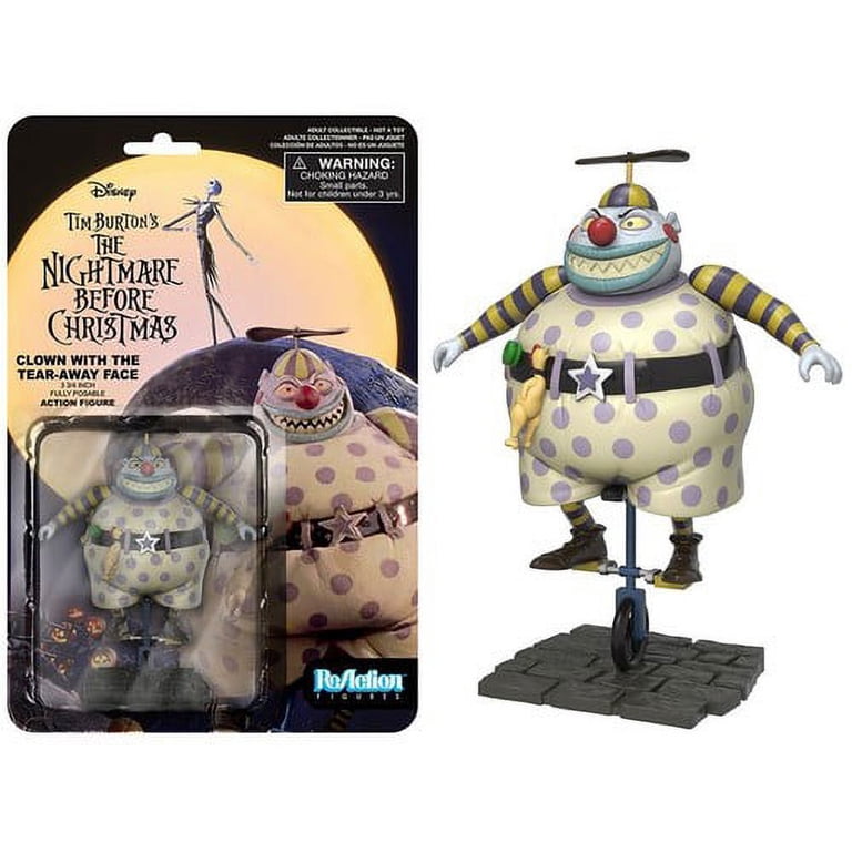 FUNKO REACTION: NIGHTMARE BEFORE CHRISTMAS - CLOWN TEARAWAY FA