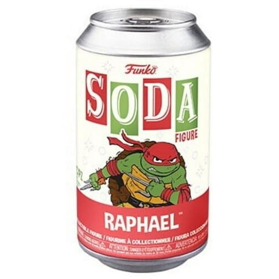 FUNKO VINYL SODA: Teenage Mutant Ninja Turtles - Raphael (Styles May Vary), Funko, Gifts