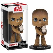 Funko Wobbler: Star Wars: The Last Jedi - Chewbacca and Porg