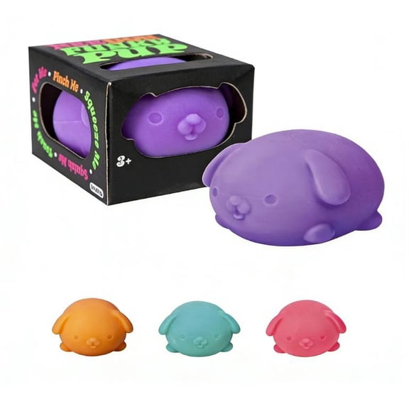 FUNKY PUP DOG Fidget Toy Sensory Fidget Toys Stress Relief Party Favors Easter Basket Stuffers Durable Fake Dog Autism ADHD Relax Anxiety Relief Toys