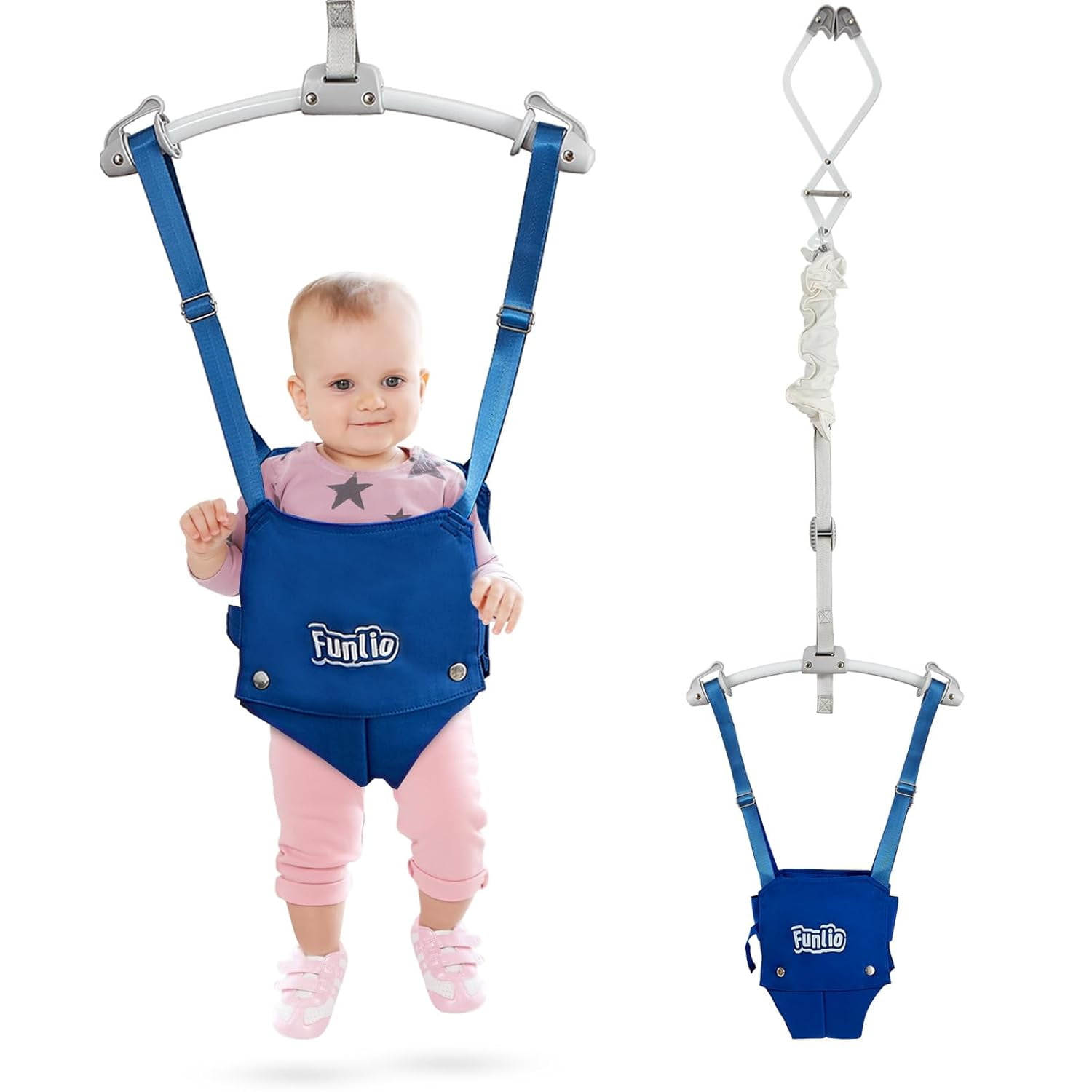 FUNLIO Baby Door Jumper for 624 Months (with Door Clamp), Baby Jumper