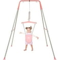 thumbnail image 1 of FUNLIO Baby Jumper with Stand - Pink, 1 of 7