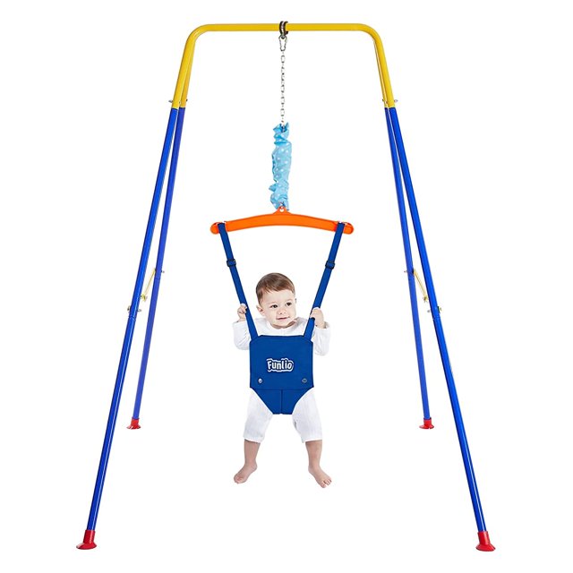 FUNLIO Exerciser Jumper Bouncer with Stand for 624 Months, Infant