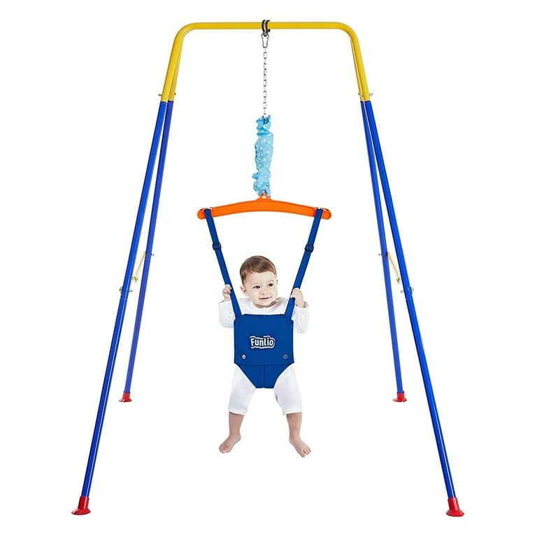 FUNLIO Baby Girl/Boy Jumper Bouncer with Adjustable Chain and