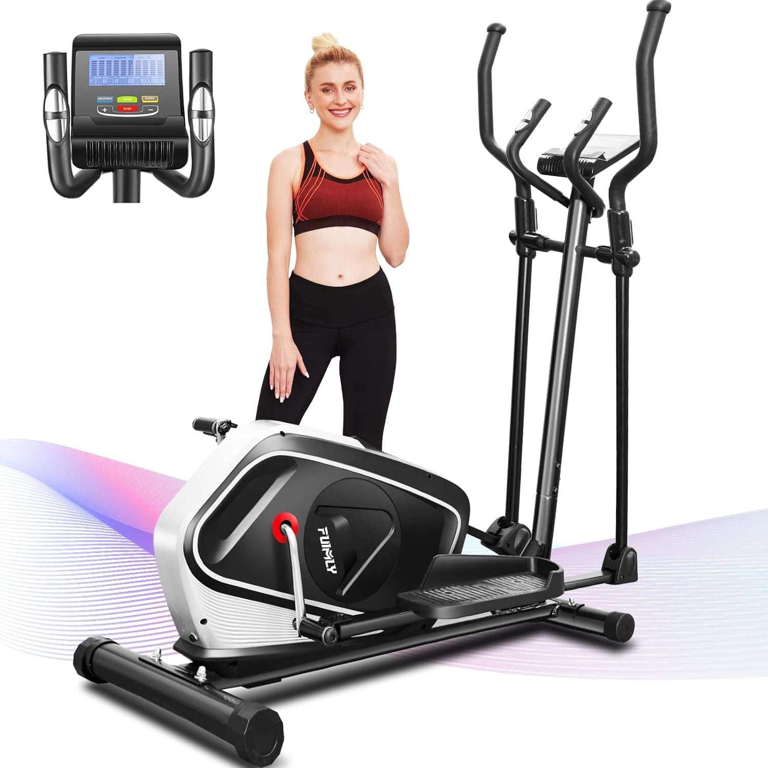 FUNMILY Elliptical Machines, 16 Levels Elliptical Trainers