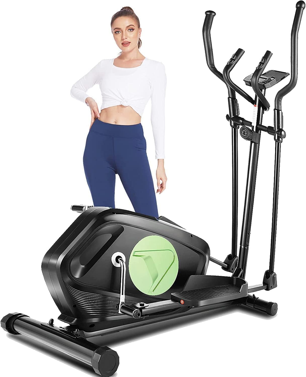 FUNMILY Elliptical Machines, 8 Levels Elliptical Trainers with