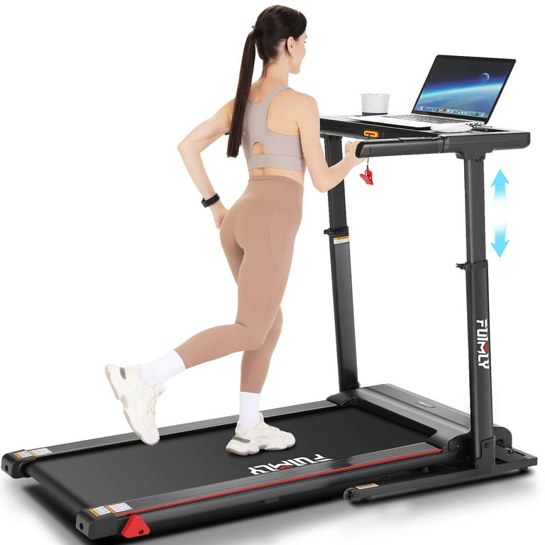 FUNMILY Treadmill with Desk Workstation Adjustable Height