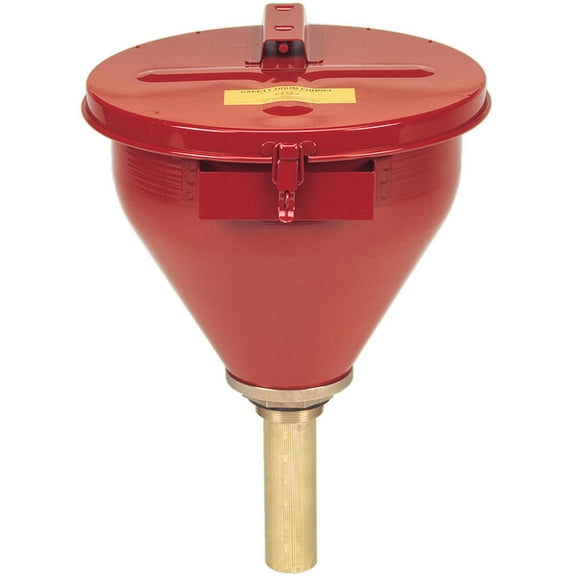 FUNNEL, DRUM, STL S/C, 6"