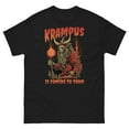 thumbnail image 1 of FUNNY KRAMPUS VINTAGE HOLIDAY VINTAGE CHRISTMAS KRAMPUS SANTA Unisex classic tee (2XL), 1 of 1