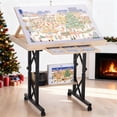thumbnail image 1 of FUNTOK 1500 Pieces Puzzle Table with 4 Wheels, Adjustable Jigsaw Table with Drawers in Height Angle with Cover, Upgraded Stability for Adults, 1 of 11
