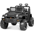 thumbnail image 1 of FUNTOK 24V 2 Seater Kids Ride on Toys w/ 20 " Large Seat, 4 x 200W Motor, 2WD/4WD Switchable Ride on Truck, 3 Speeds w/ Remote Control/LED Lights/Music/Bluetooth, 1 of 9