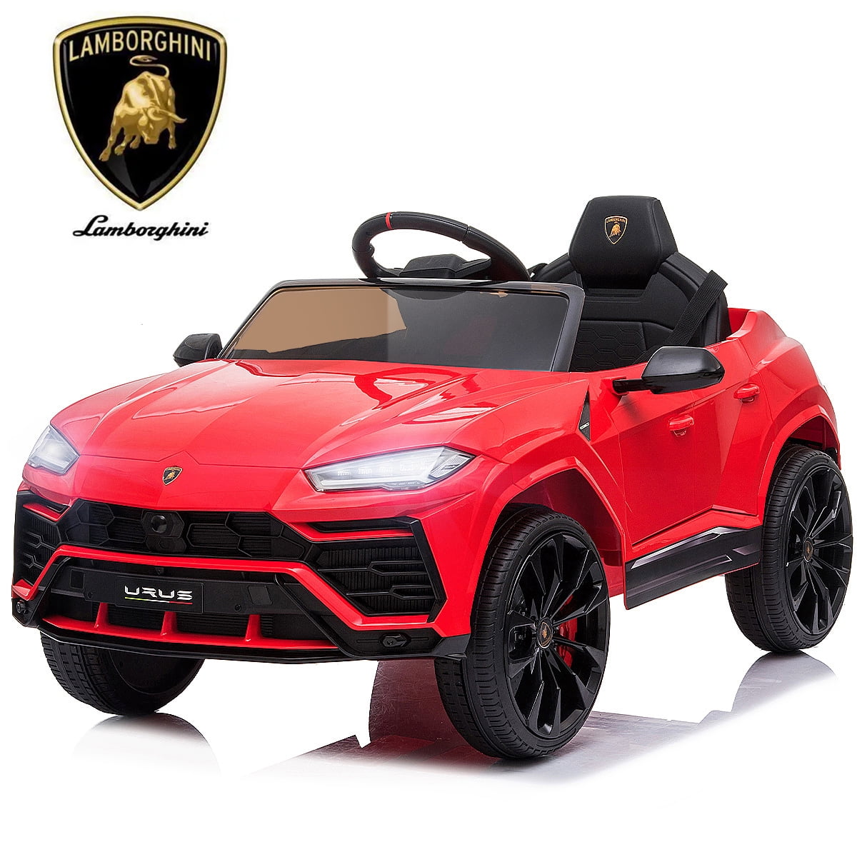 FUNTOK Lamborghini Urus 12V Electric Powered Ride on Car for Kids