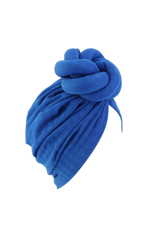 African Headwrap Turban for Black Women Hair Bonnet Hair Wrap Head Scarf Headwrap Hat Women Head Scarf Hat Cap Hair Scarf Turban Head Wrap Turban Hats Headwear Blue One Size