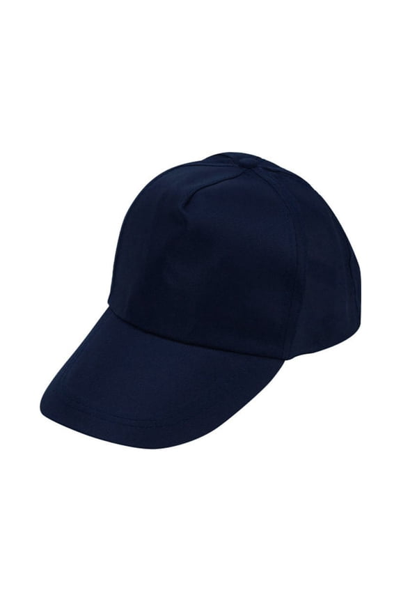 Baseball Cap for Women Men,Unisex Solid Soft Crown Dad Hat,,Adjustable Back Strap Curved Brim Sun Protection Cap,Breathable Polyester Fabric Caps for Printing Sports Travel Navy One size