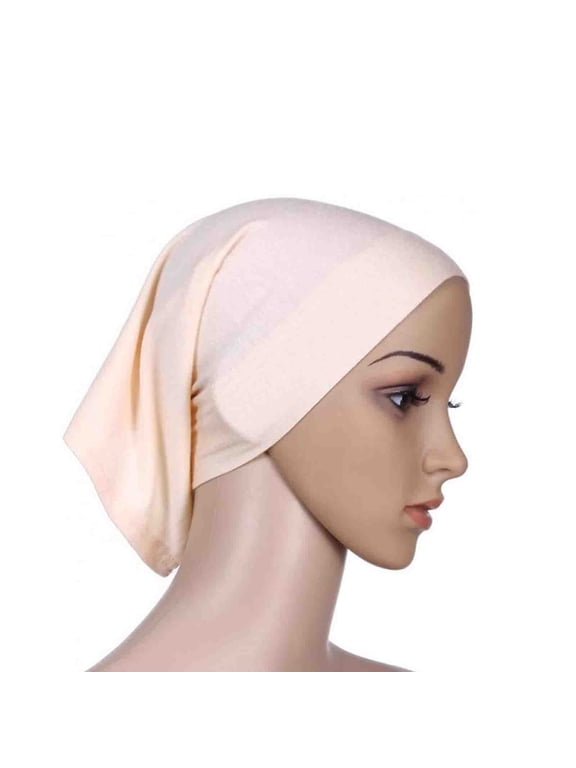 Hijab Undercaps No Slip for Women Islamic Muslim Hijab Cap Scarf for Turban Tube Neck Cover Hijab Cap Chemo Under Scarf Cotton Tube Headband for Women Turban Head Wraps Hijab Scarf for Women