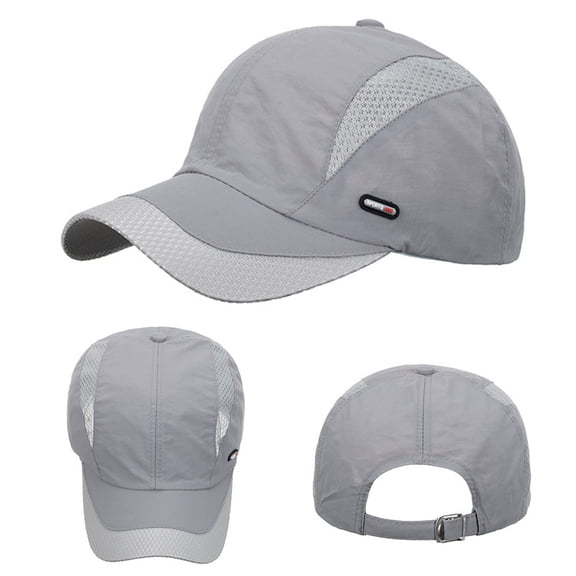 FUNUONY Quick Dry Short Brim Baseball Cap Unisex Outdoor Sports Lightweight Polyester Snapack Caps Adjustable Lightweight Ultra Thin Sun Hats Baseball Cap Hat,Running Golf Caps Fashion Women Men Spor