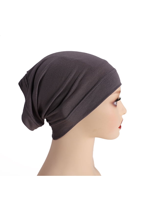 Unisex Beanie Hats for Men Women Slouchy Beanie Hip-Hop Caps Lighweight Soft Skull Caps for Chemo Sleep Slip Pre Tied Head Scarves Headwear Turban Caps Head Wrap Headscarf for Girls Cap C