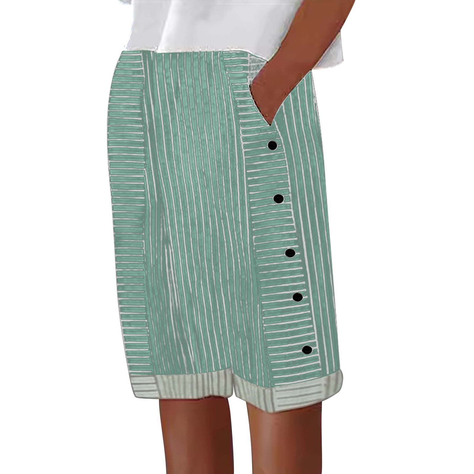 Linen Striped Pants main image 1