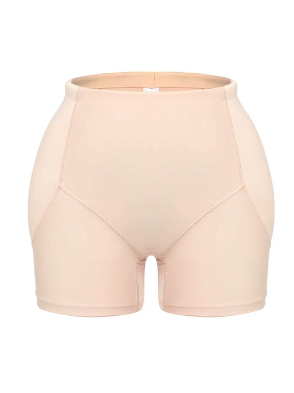 Women Waist Underwear Hip Enhancer Pads Firm Thigh Slim Butt Lifting Shapewear for Women Tummy Control Shaping Shorts Thigh Slimming Panties Mid Waisted Shaper Hip Enhancer Body Shaper Shorts