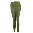 thumbnail image 1 of FUNUONY Women's Leggings High Waist Yoga Pants No See Through Soft Workout Gym Pants, Tummy Control Sports Training Pant for Women Running Cycling Yoga Leggings Yoga Fitness Tights Pants Green S, 1 of 6