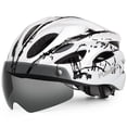 thumbnail image 1 of FUNWICT Bicycle Helmet with Light and Magnetic Goggles Lightweight Bike Helmet for Adult Men Women, 1 of 7