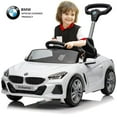 Funyard Official Licensed BMW Z4 Kids' Push Car with Handle, RideOns