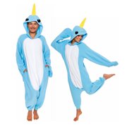 FUNZIEZ! - Narwhal Adult Unisex Novelty Union Suit - X Large
