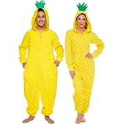 FUNZIEZ! - Pineapple Slim Fit Adult Unisex Novelty Union Suit Costume for Halloween - X Large