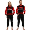 thumbnail image 1 of FUNZIEZ! - Racecar Slim Fit Adult Unisex Novelty Union Suit Costume for Halloween - Large, 1 of 2
