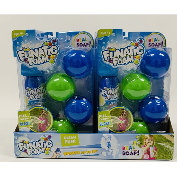 FUNatic Foam Bubble Ball Blast Bubble Blowing Toys