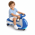 thumbnail image 1 of FUPOJH 12V Electric Wiggle Car, 2-in-1 Kids Ride-On Toy with Music, LED Wheels, 150 lbs Capacity for Ages 3+,Blue, 1 of 7