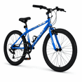 thumbnail image 1 of FUPOJH 24" Mountain Bike for Boy,Girl,7 Speed,V Brakes,off Road Tires,Adjustable Seat,Blue, 1 of 9