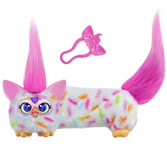 Furby DJ Furblets Berry-Cup-Cake Mini Electronic Plush Toy for Girls & Boys 6+