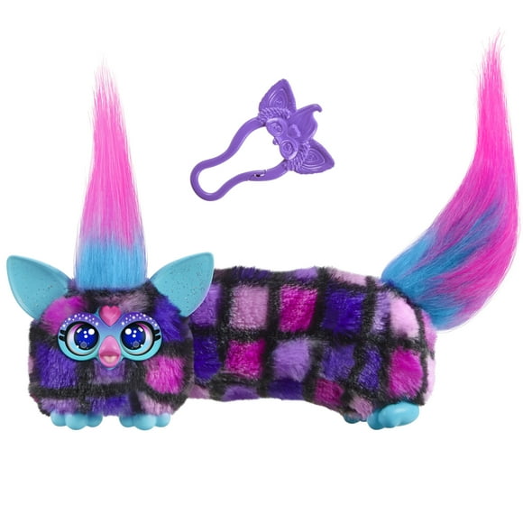 Furby DJ Furblets Dis-Co-Dazz Mini Electronic Plush Toy for Girls & Boys 6+