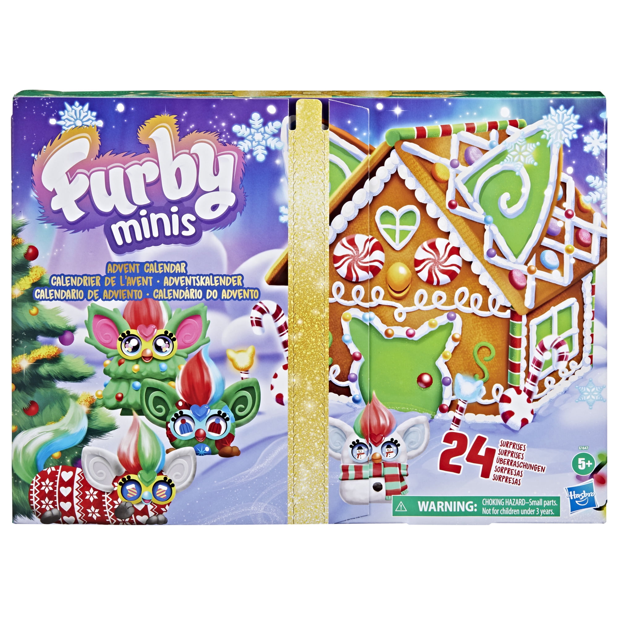 Furby Minis Advent Calendar Toy for Kids 6+ with 24 Days of Surprises
