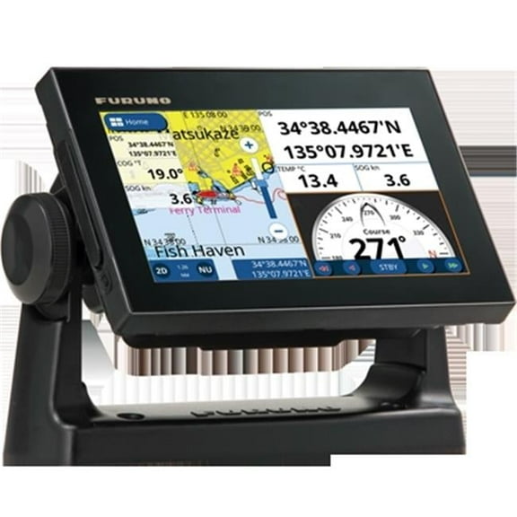 FUR-GP1871F 7 in. Multi-Touch LCD Chartplotter & Chirp Sounder Fishfinder