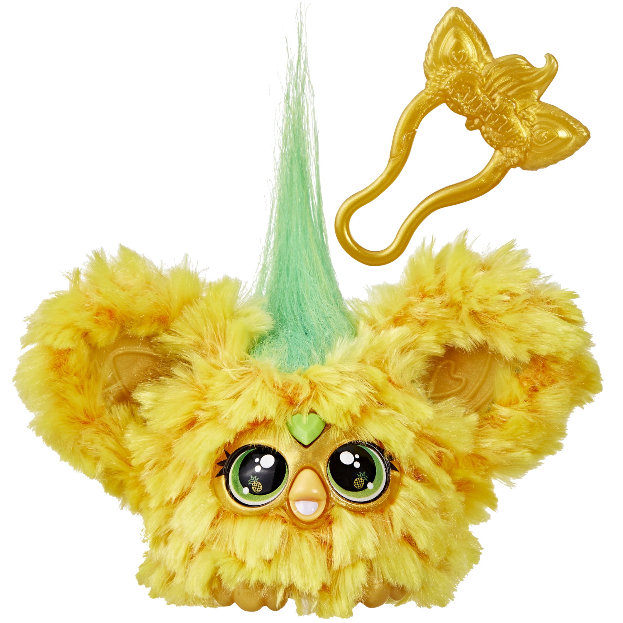 Furby Furblets Hoo-Lah Pineapple, Mini Electronic Kids Plush Toy, Interactive Pet, Christmas Gifts for Girls & Boys, 6+