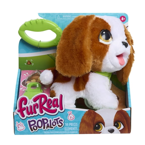 furReal Poop-a-Lots Cavalier King Charles Spaniel, Interactive Toy, for Boys and Girls, Ages 4 up