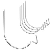 FURHUA 20-Piece Carbon Steel Picture Hanger,Hanging, Drywall,picture hooks,100 lb Maximum Load, Silver Finish