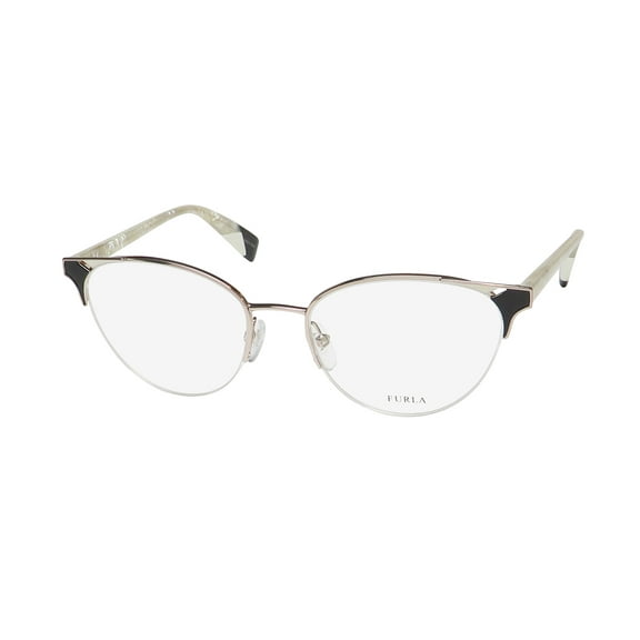 FURLA VFU361 EYEGLASS FRAME/GLASSES ELEGANT CAT-EYE SHAPED LENSES WOMENS MODERN