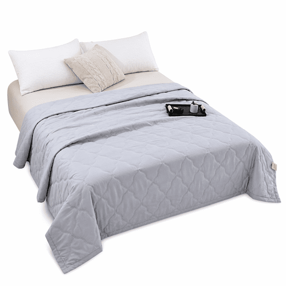 FURMORA 2026 New Light Quilt Size,Lightweight Summer Quilt Full for All Seasons,Soft Modern Geometric Bedspread Coverlet, for Bedrooms, Year-Round Comfort, Sleep, Home Decor, Casual Use