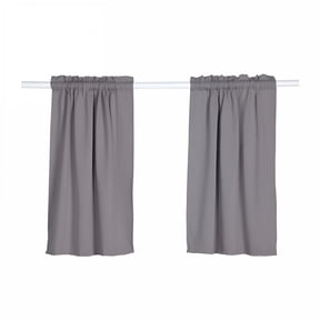 FURMORA 2026 New Small Window Curtains,Kitchen/Bathroom/Kids Bedroom Decor Thermal Insulated Window Short Curtain Room Darkening Window Curtain Tiers Bathroom Curtains Window