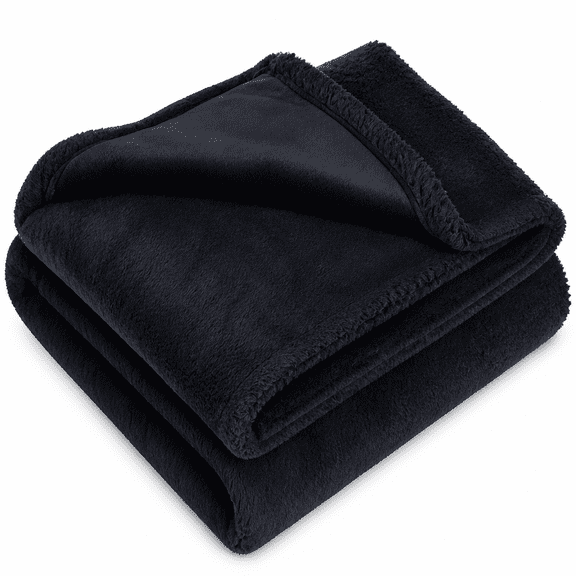 FURMORA Blanket,Stain-Proof Love Blanket for Couples,Waterproof Splash Blanket for Bed (Black,S: 28x40 in)